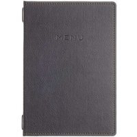 Porta Menu GOURMET A5 NERO DAG Style; 16x23.5 cm (LxL); nero