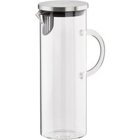APS Carafe, 1,5 l; 1.5 l, 16x10x9.5x27 cm (LxlxØxH); argenté/transparent; rond(e)