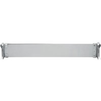 Présentoir de plaques de cuisson Schneider; 34x2.4 cm (Lxl); argenté