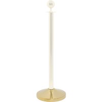 Base per colonnina segnapercorso Classic - Dorato - 31x31cm Securit; 31x8.62x10x8.62 cm (LxLxHxP); oro