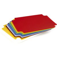 Schneider Set di taglieri HACCP; 40x30 cm (LxL); multicolore; rettangolare