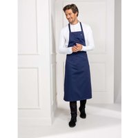 Tablier à bavette Denver Le Nouveau Chef; 70x110 cm (Lxl); bleu