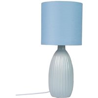 Lampada da tavolo Uno PR Home; 37x16x37 cm (LxLxH); blu chiaro