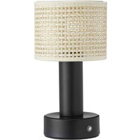 Lampada da tavolo Tiara PR Home; 24x13x24 cm (LxLxH); nero