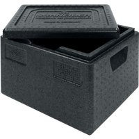Contenitore da trasporto EPP TOP-BOX gastronorm 1/2 Schneider; GN 1/2, 19000 ml, 39x33x28 cm (LxLxH); nero