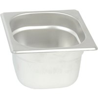 Stalgast Contenitori gastronorm serie ONSET, gastronorm 1/6; GN 1/6, 2 l, 17.6x16.2x15 cm (LxLxP); argento