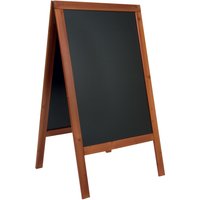 Lavagna a cavalletto Woody Securit; 69x120 cm (LxH); marrone