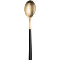 Cucchiaio da tavola HIVE Satin Forgiato, Black Treasure Honey Pintinox; 21 cm (L); giallo; 12 pz. / Pacco