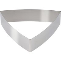 Anello per dolci triangolare a volta Schneider; 18x5 cm (LxH); acciaio inox