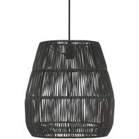 Lampada a sospensione per esterni Saigon PR Home; 40x38x40 cm (LxLxH); nero