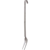 Forchetta da carne monoblocco, lunghezza manico 40 cm Sunnex; 40 cm (L); argento