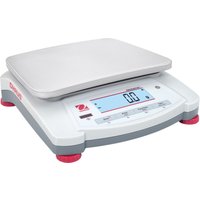 Balance de précision Ohaus Navigator XT, portée 6,4 kg Ohaus; 24x7.4 cm (lxH); gris/rouge