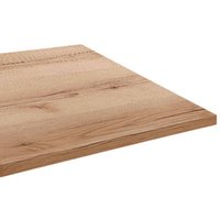 Plateau de table carré, décor bois RestooTab; 60x60 cm (Lxl); chêne/naturel; carré(e)
