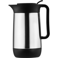 Carafe Isolante Contur Push poli 1,0 l helios; 0.6 l, 21.3 cm (H); argenté; rond(e)