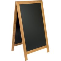 Stop trottoir Deluxe - finition hévéa laqué - 55x85cm Securit; 70x120 cm (lxH); beige