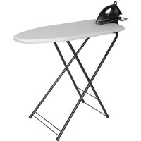 CORBY Asse da stiro Corby Berkshire con ferro da stiro a secco 1200W- Spina EU; 34x89.5x75.5 cm (LxLxH); grigio