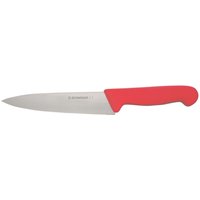 Coltello da cucina Schneider; lunghezza lama 16 cm; rosso