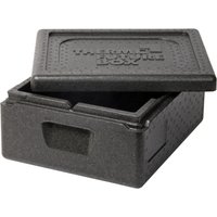 CONTENITORE ISOTERMICO GASTRONORM 1/2, 10l Thermo Future Box; GN 1/2, 10000 ml, 39x33x18 cm (LxLxH); nero