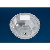 Couvercle rabattable Lotus APS; 14.5x14.5x14.5x1.5 cm (LxlxØxH); transparent; rond(e)