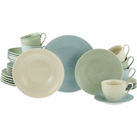 Valencia pastel - Service combiné 30 pièces CreaTable; multicolore