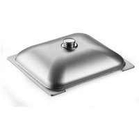 Coperchio SPEEDY PASTA Pintinox; 35.5x32.5x9.4 cm (LxLxH); argento