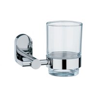 Portaspazzolini Lucido Acciaio inox 18/10 argento lucido kela; 11.5x7.5x9.5 cm (LxLxH); argento