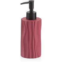 kela Dispenser per sapone Merida in poliresina; 19 cm (H); rosso; rotonda