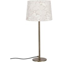 Lampe de table à pied PR Home; 58x25x58 cm (LxlxH); beige