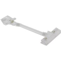 Porte-étiquette avec pince Prolinea; 2.5x21x8 cm (lxHxP); blanc; 100 pièce(s) / Lot