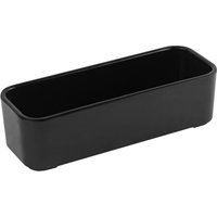 6x CORBY Porte-sachets Kingston en mélamine; 20x5.5x7.5 cm (lxHxP); noir; 6 pièce(s) / Lot