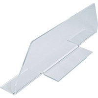 Divisorio per bancone Schneider; 56x17 cm (LxL); trasparente; a diamante