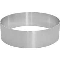 Schneider Anello per torte , diametro: 260 mm, altezza: 80 mm; materiale: ALU, spessore del materiale: 2,0 mm; 8x26 cm (HxØ); argento