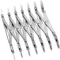 Tagliapasta con 7 rotelle liscie e seghettate Schneider; acciaio inox