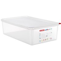 Araven ARAVEN Contenitore gastronorm con coperchio, polipropilene; GN 1/1, 21 l, 53x32.5x15 cm (LxLxP); trasparente