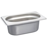 Schneider Contenitore gastronorm 1/9 in acciaio inox; GN 1/9, 0.6 l, 6.5 cm (P); acciaio inox