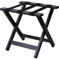 Portavaligie in legno di bambù BUSA Buxton nero CORBY; 45x46x40.5 cm (LxHxL); nero