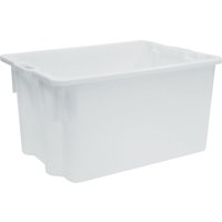 Schneider Contenitori impilabili; 50000 ml, 57x41.5x29 cm (LxLxH); bianco