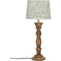 Lampe de table Lodge PR Home; 59x25x59 cm (LxlxH); brun