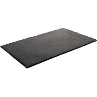 Plat en ardoise GN 1/1 Stalgast; GN 1/1, 53x32.5x0.5 cm (LxlxH); gris foncé; rectangulaire