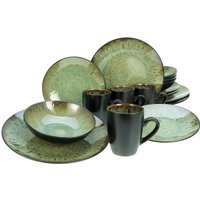 Jawa - Servizio combinato da 16 pezzi CreaTable; verde