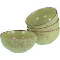 Set Buddha Bowls 4 pièces Nature Collection CreaTable; 0.9 l, 17.5x8.5 cm (ØxH); vert clair; rond(e); 4 pièce(s) / Lot
