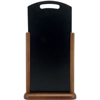 Lavagna da tavolo Handle con manico Securit; 26.5x46.5 cm (LxH); marrone