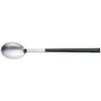 Cucchiaino da tè SUSHI PRO Satin manico ABS Bianco Pintinox; 15 cm (L); nero; 12 pz. / Pacco