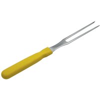 Schneider Fourchette à viande; 24.5x1.6 cm (Lxl); jaune