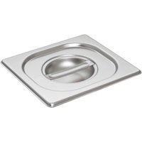 Schneider Coperchio gastronorm 1/6 in acciaio inox; GN 1/6, 3 cm (P); acciaio inox