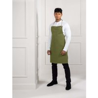 Grembiule da cucina Spanish One Le Nouveau Chef; 70x83 cm (LxL); verde oliva