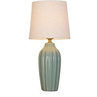 Lampe de table Lyon PR Home; 39x18x39 cm (LxlxH); turquoise