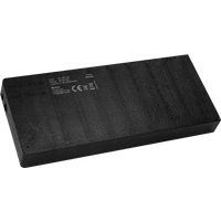 Batterie de secours de rechange pour DOUBLESCREEN PEAK akkut; noir