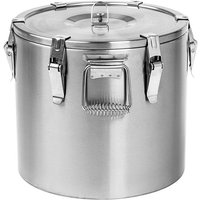 Boîte de transport isotherme Basic Line Stalgast; 20 l, 36.5x33 cm (HxØ); argenté