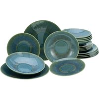 18x CreaTable Verde brezza marina - Set di piatti 18 pz.; verde; 18 pz. / set